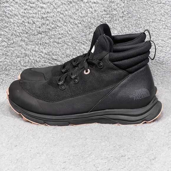 The North Face Raedonda Womens Size 9.5 Sneaker Boots Black Pink Vibram Sole - Picture 3 of 9